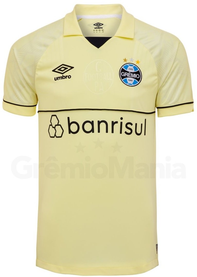 Camisa Goleiro II Grêmio 2023 2024 Umbro oficial